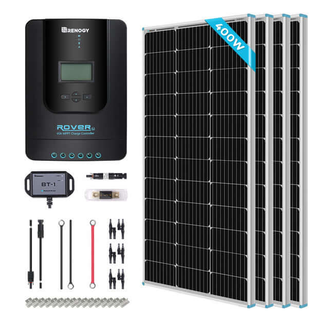 Renogy 400 Watt 12 Volt Solar Premium Kit