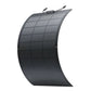 EcoFlow 100W Flexible Solar Panel- curved to show flexibility