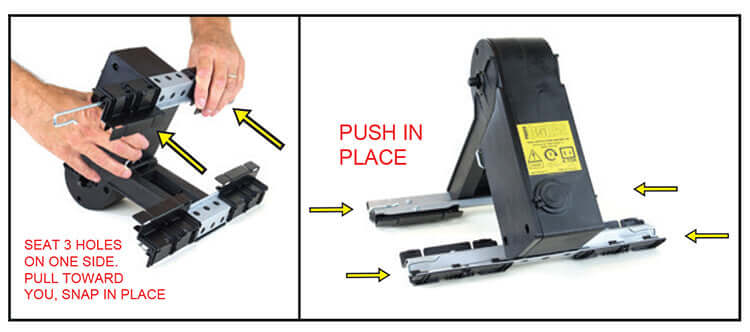 K-Tor Power Box 50- instruction detail- attaching base mounts