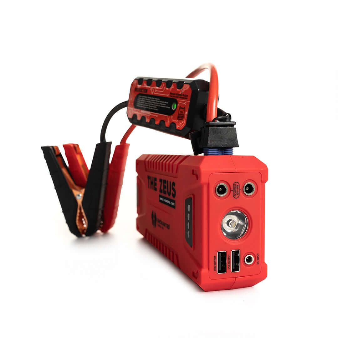 The Zeus Portable Jump Starter and Charger