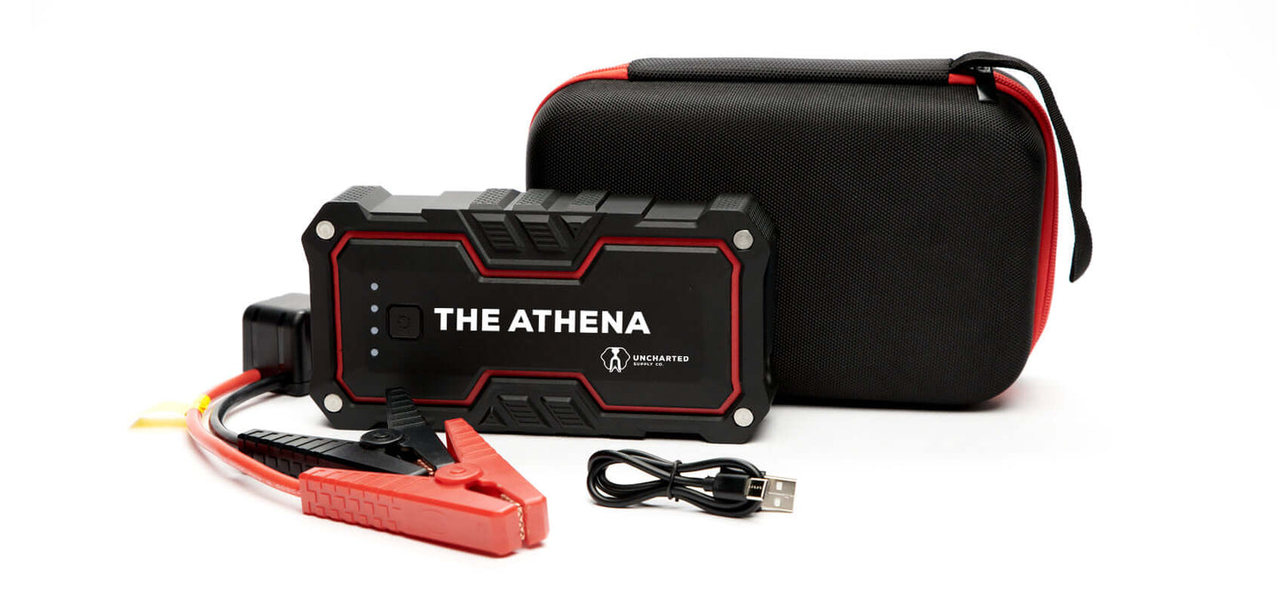 The Athena Jumpstarter and Power Bank