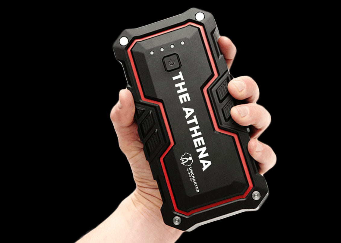 The Athena Jumpstarter and Power Bank