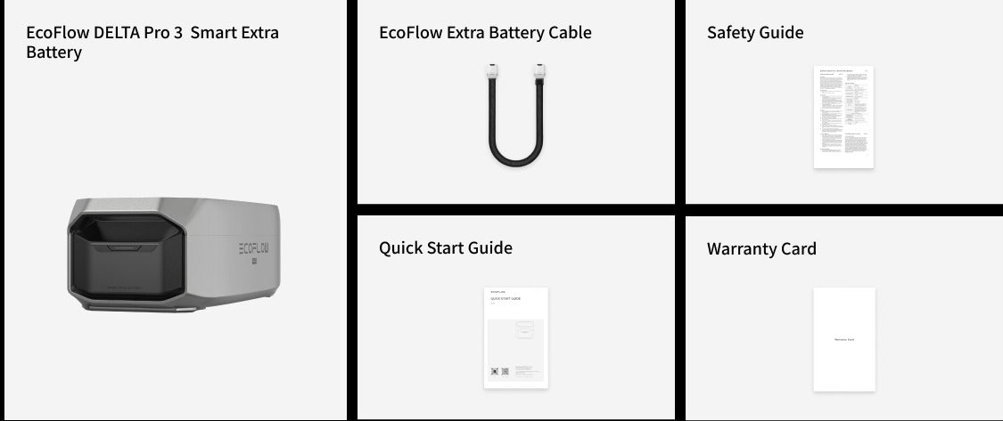 EcoFlow DELTA Pro 3 Smart Extra Battery