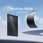 EcoFlow 100W Flexible Solar Panel- pic against blue sky