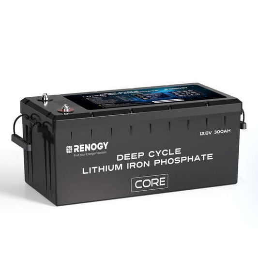 Renogy 12V 300Ah Core Series Deep Cycle Lithium Iron Phosphate Battery w/Self-Heating